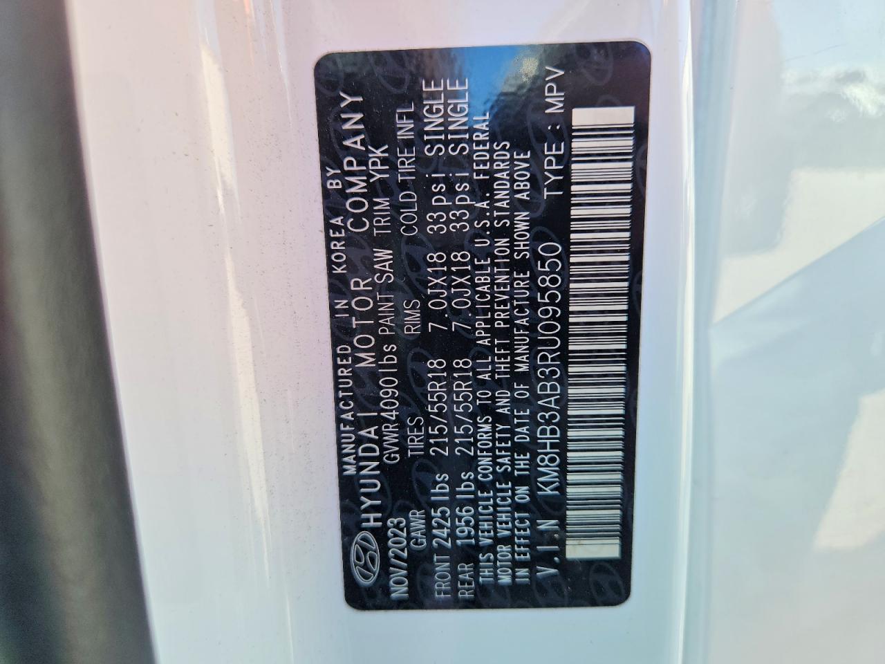 2024 HYUNDAI KONA SEL photo 23
