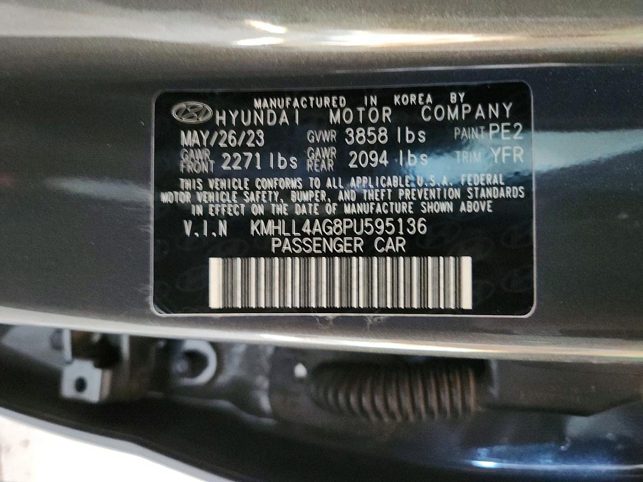 2023 HYUNDAI ELANTRA SE photo 13