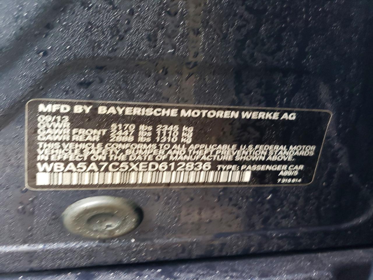 2014 BMW 528 XI photo 34
