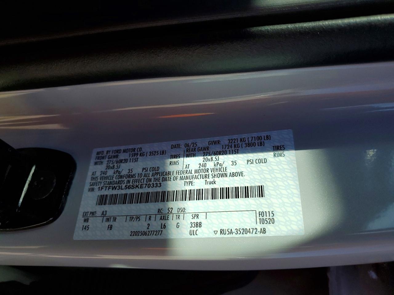 2025 FORD F150 XLT photo 34