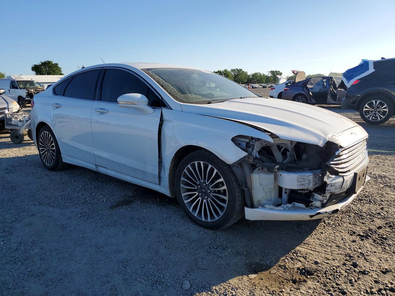 2017 FORD FUSION TITANIUM photo 7
