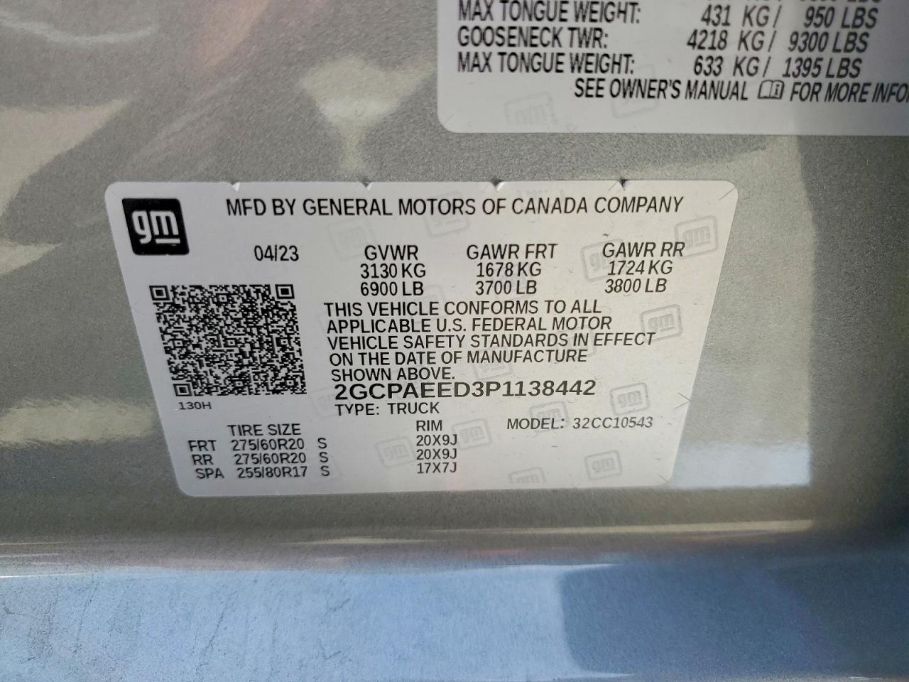 2023 CHEVROLET SILVERADO C1500 LTZ photo 13