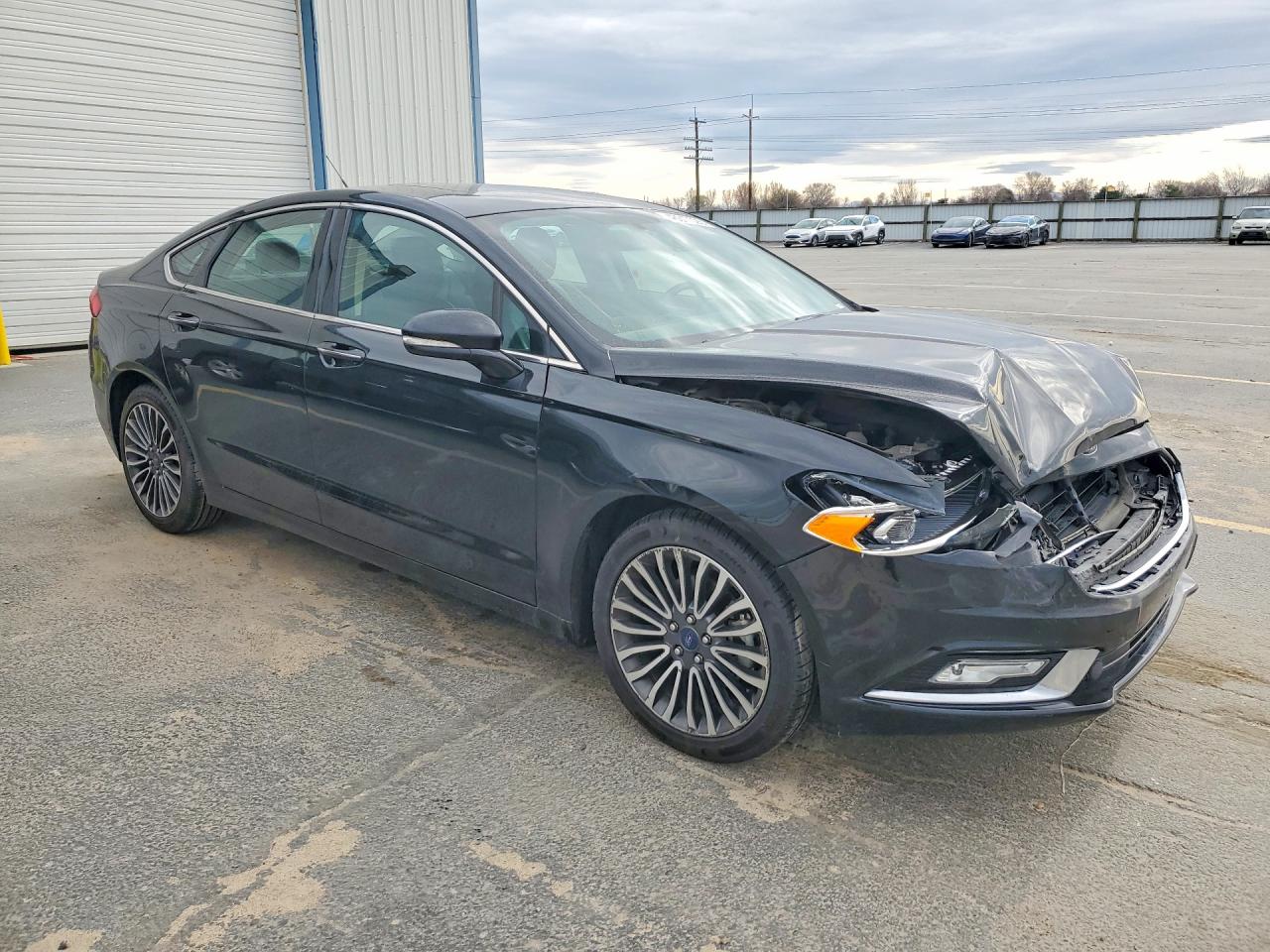2017 FORD FUSION SE photo 7