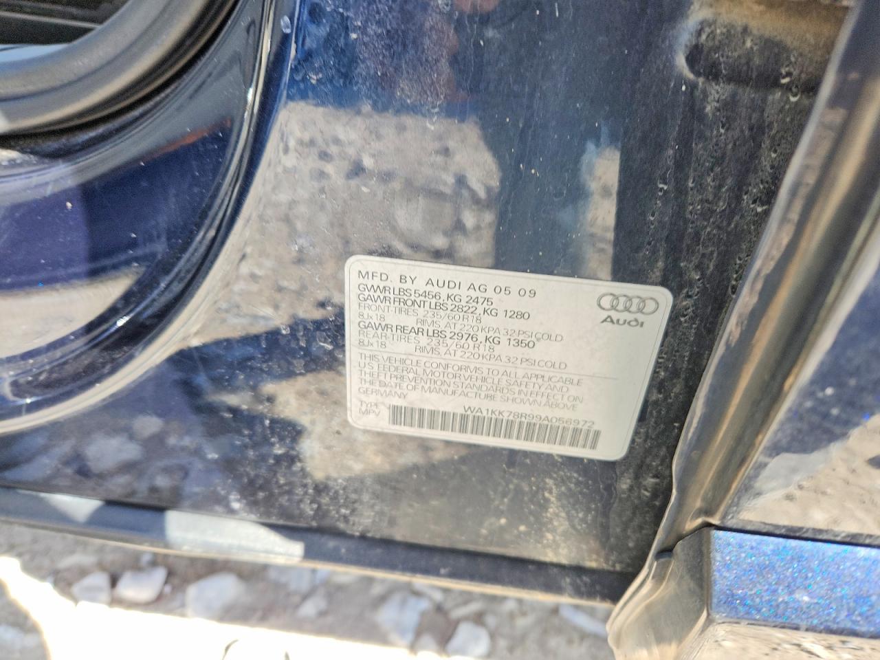 2009 AUDI Q5 3.2 photo 37