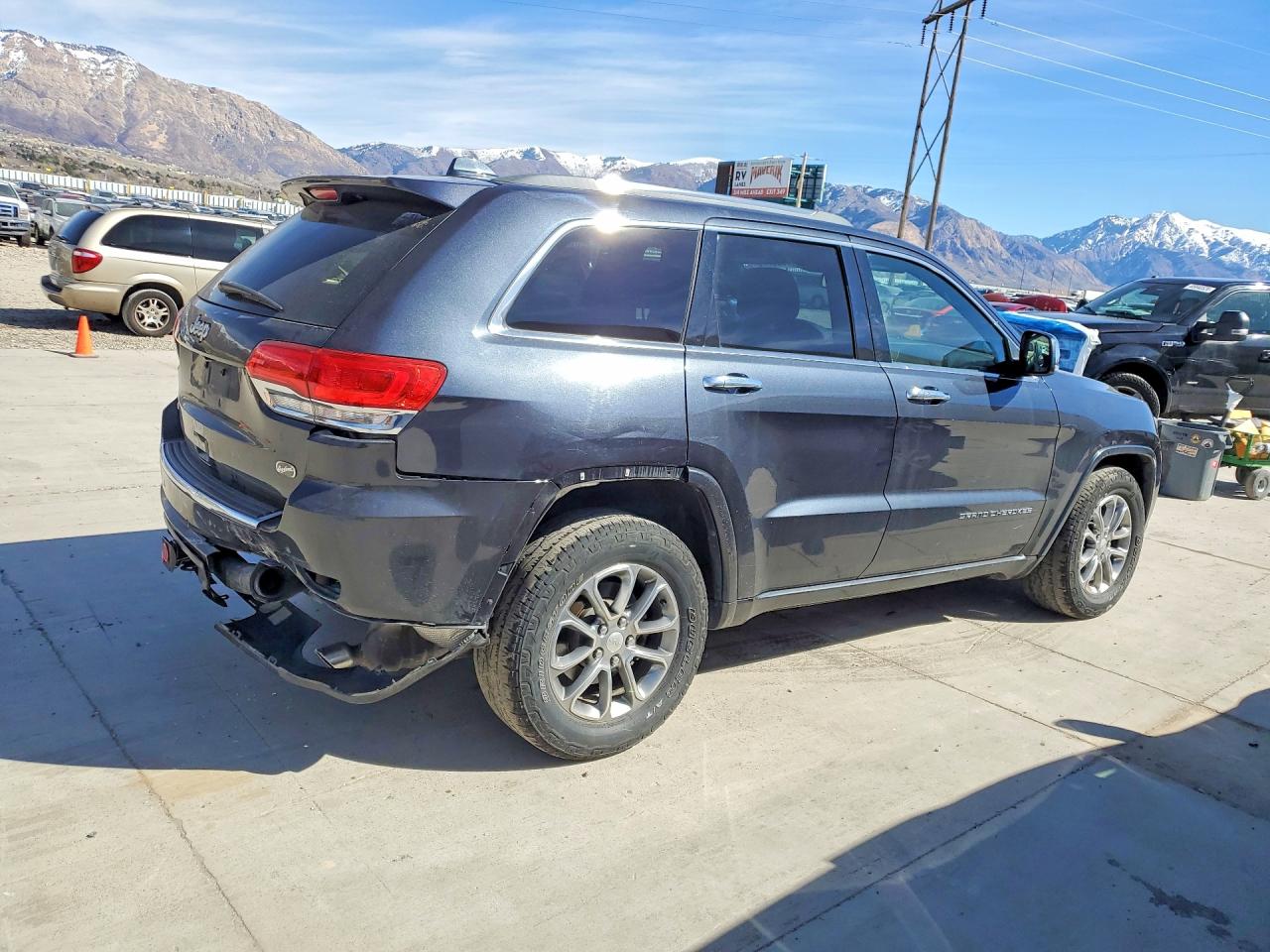 2014 JEEP GRAND CHEROKEE OVERLAND photo 7