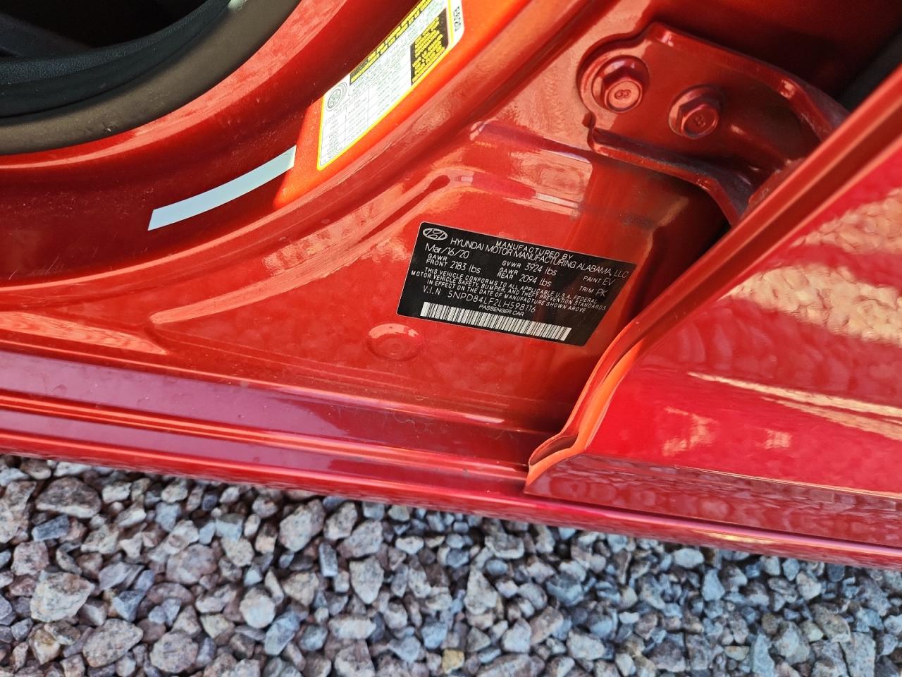 2020 HYUNDAI ELANTRA SEL photo 25