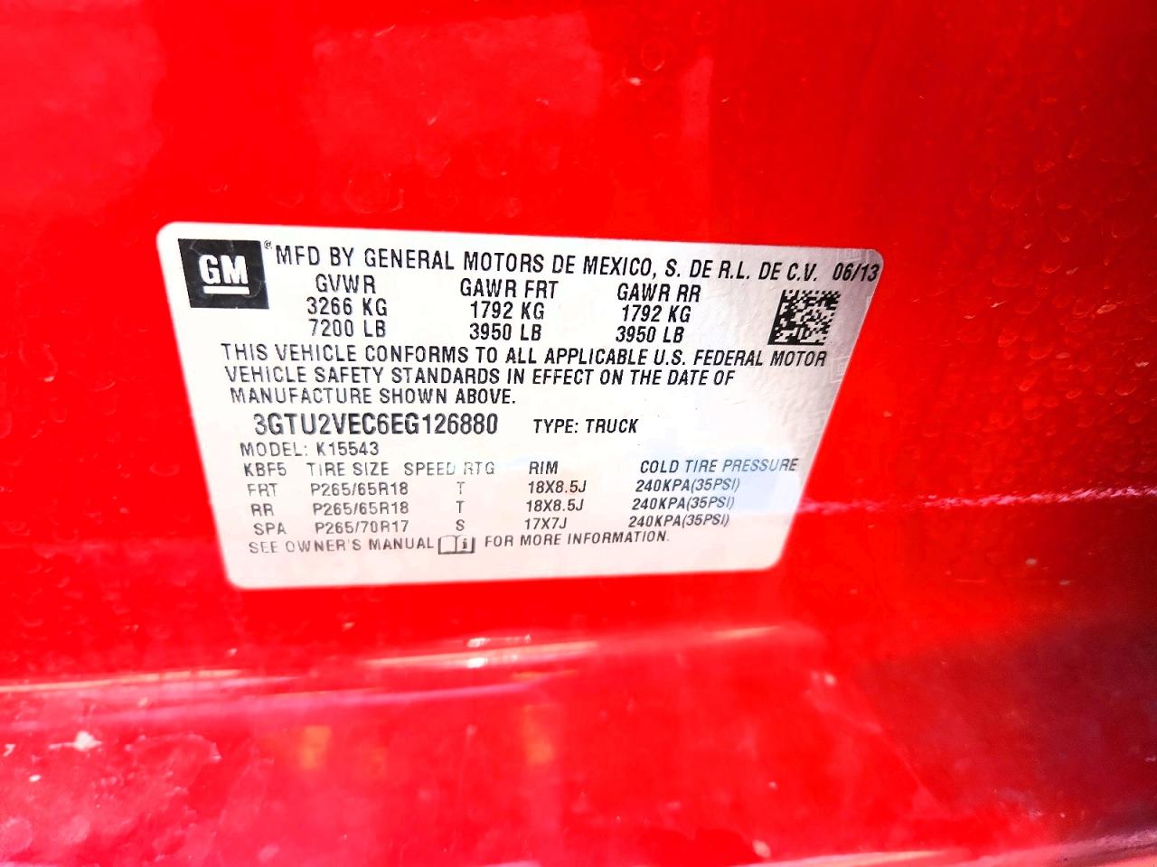 2014 GMC SIERRA K1500 SLT photo 12