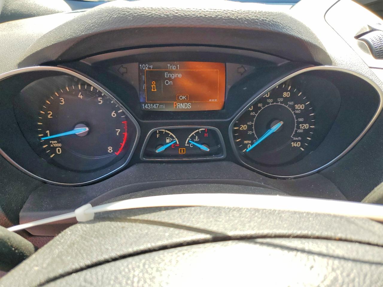 2017 FORD ESCAPE S photo 9