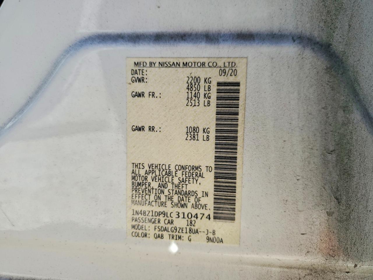 2020 NISSAN LEAF SL PLUS photo 23
