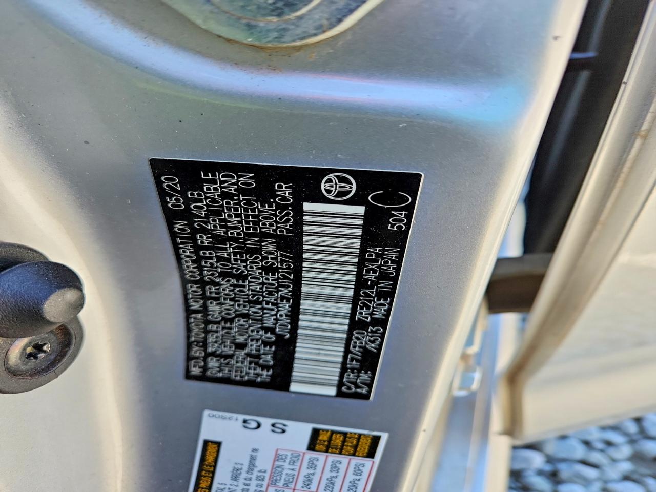 2021 TOYOTA COROLLA LE photo 23