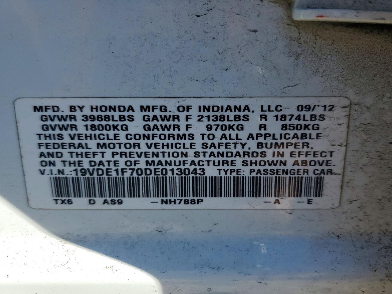 2013 ACURA ILX 20 TECH photo 12