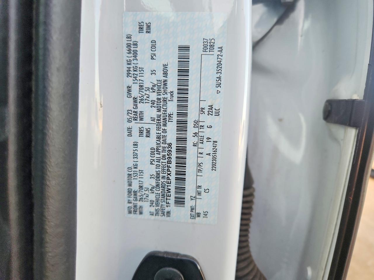 2023 FORD F150 SUPERCREW photo 25