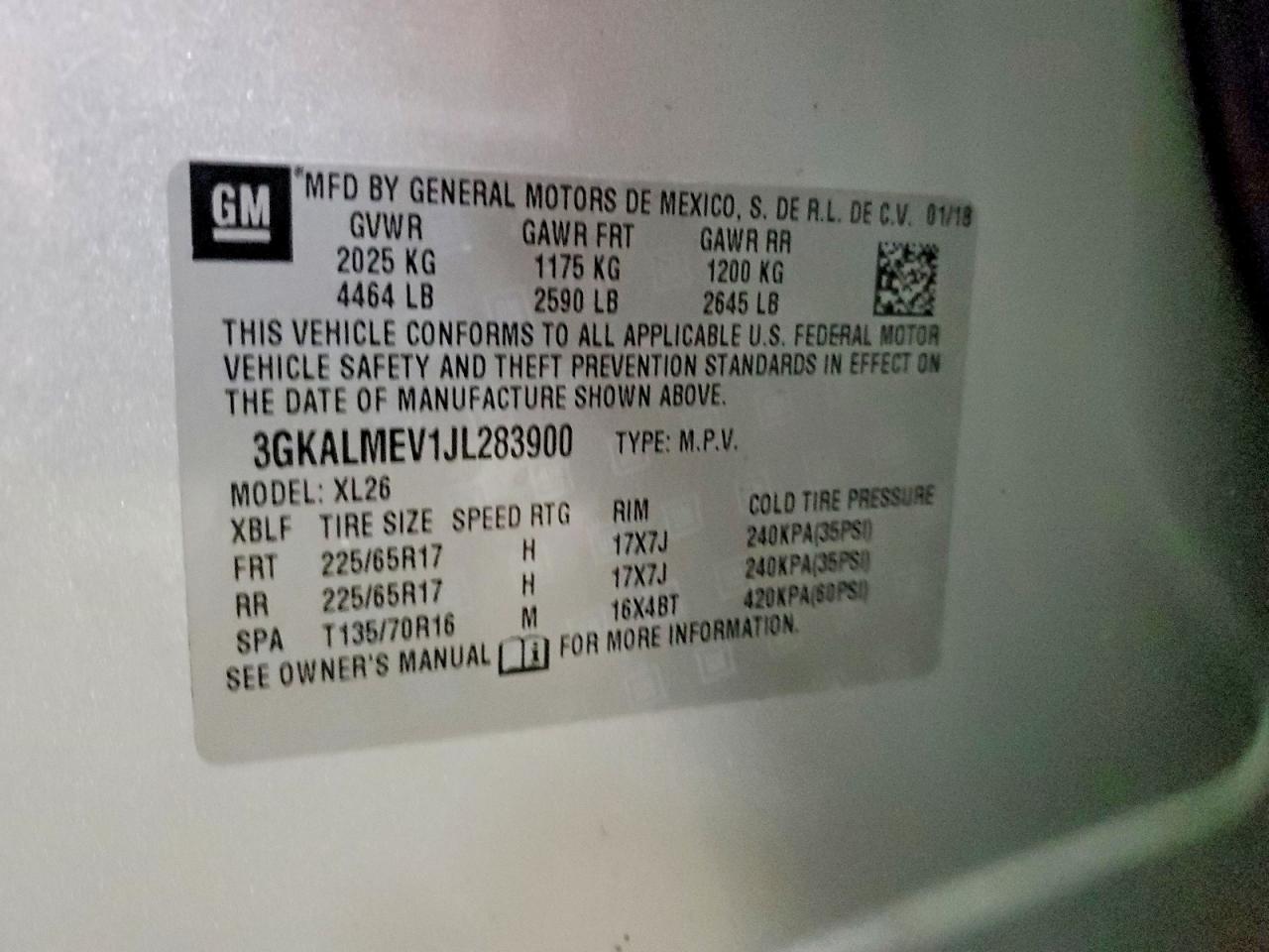 2018 GMC TERRAIN SLE photo 27