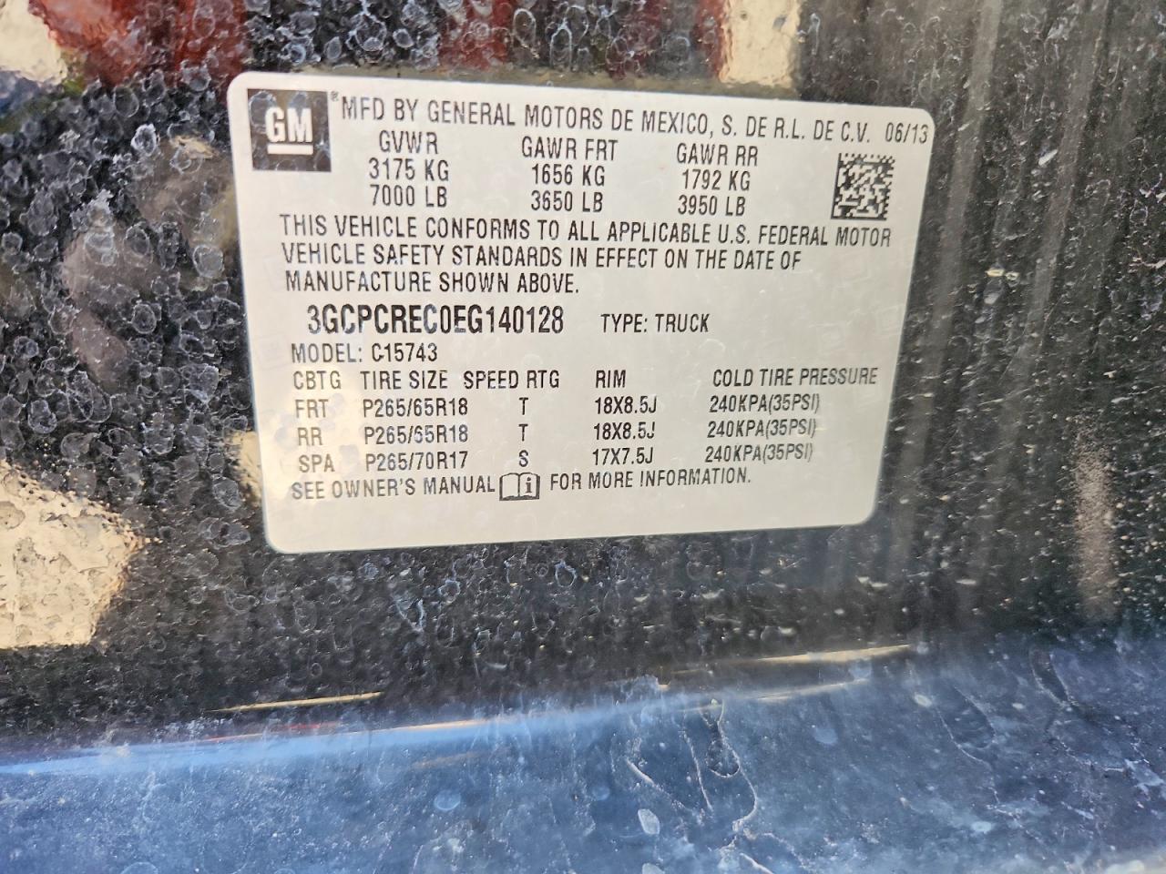 2014 CHEVROLET SILVERADO C1500 LT photo 12