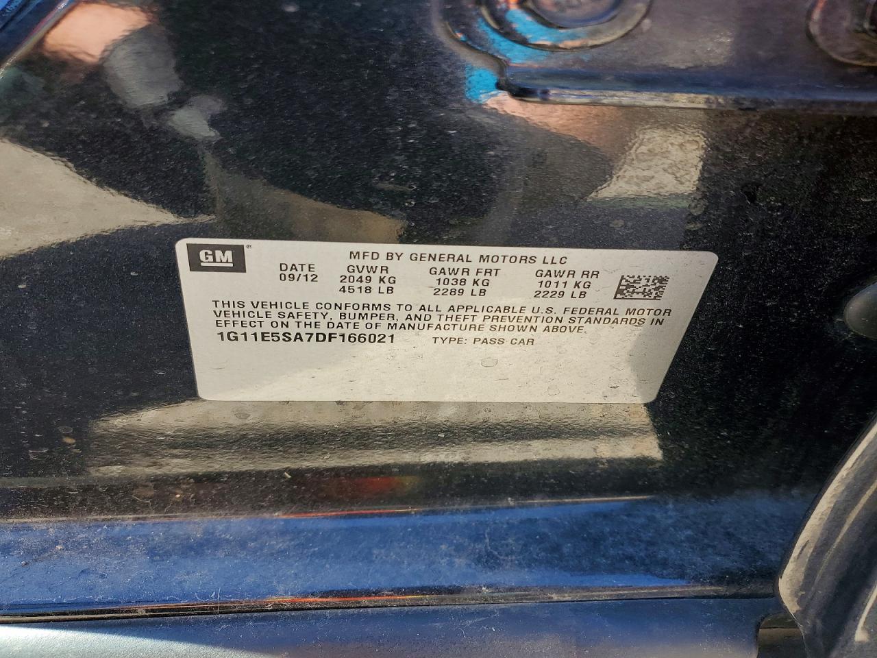 2013 CHEVROLET MALIBU 2LT photo 23