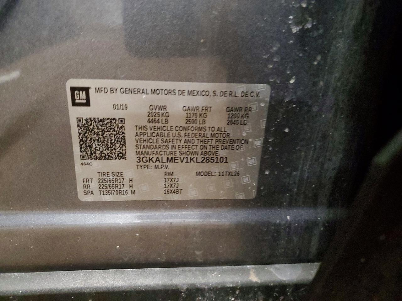 2019 GMC TERRAIN SLE photo 27