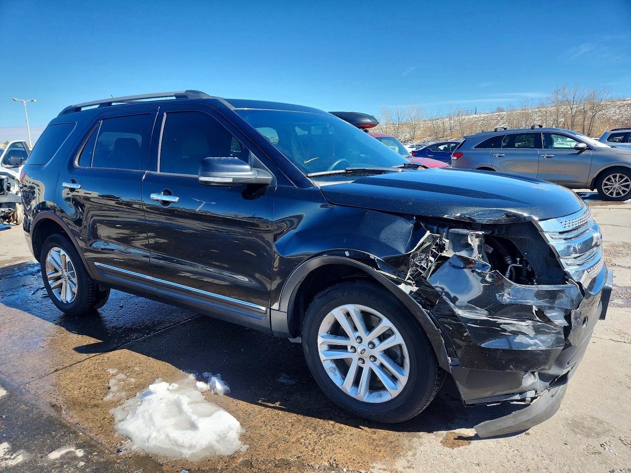 2014 FORD EXPLORER XLT photo 4