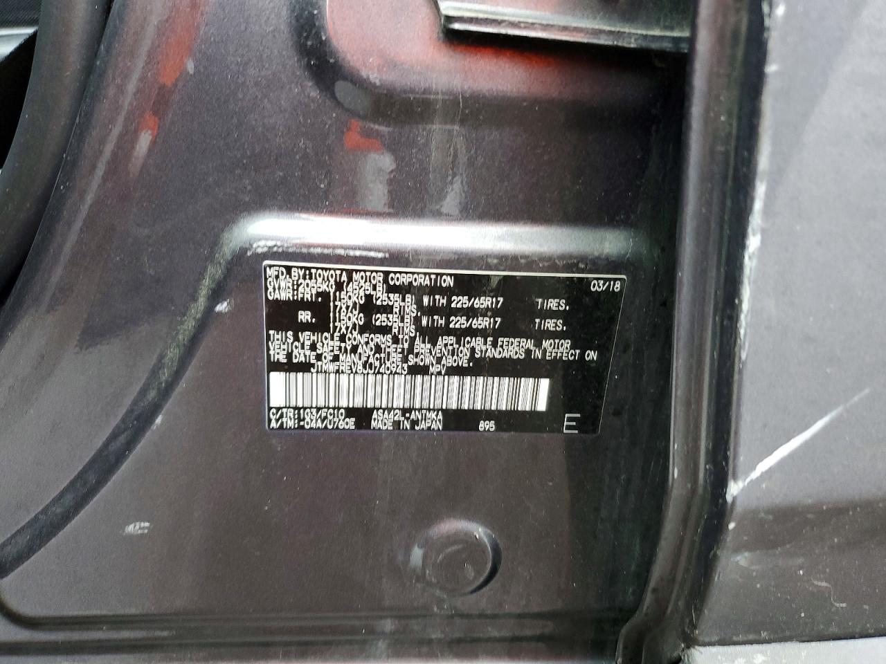 2018 TOYOTA RAV4 XLE photo 37