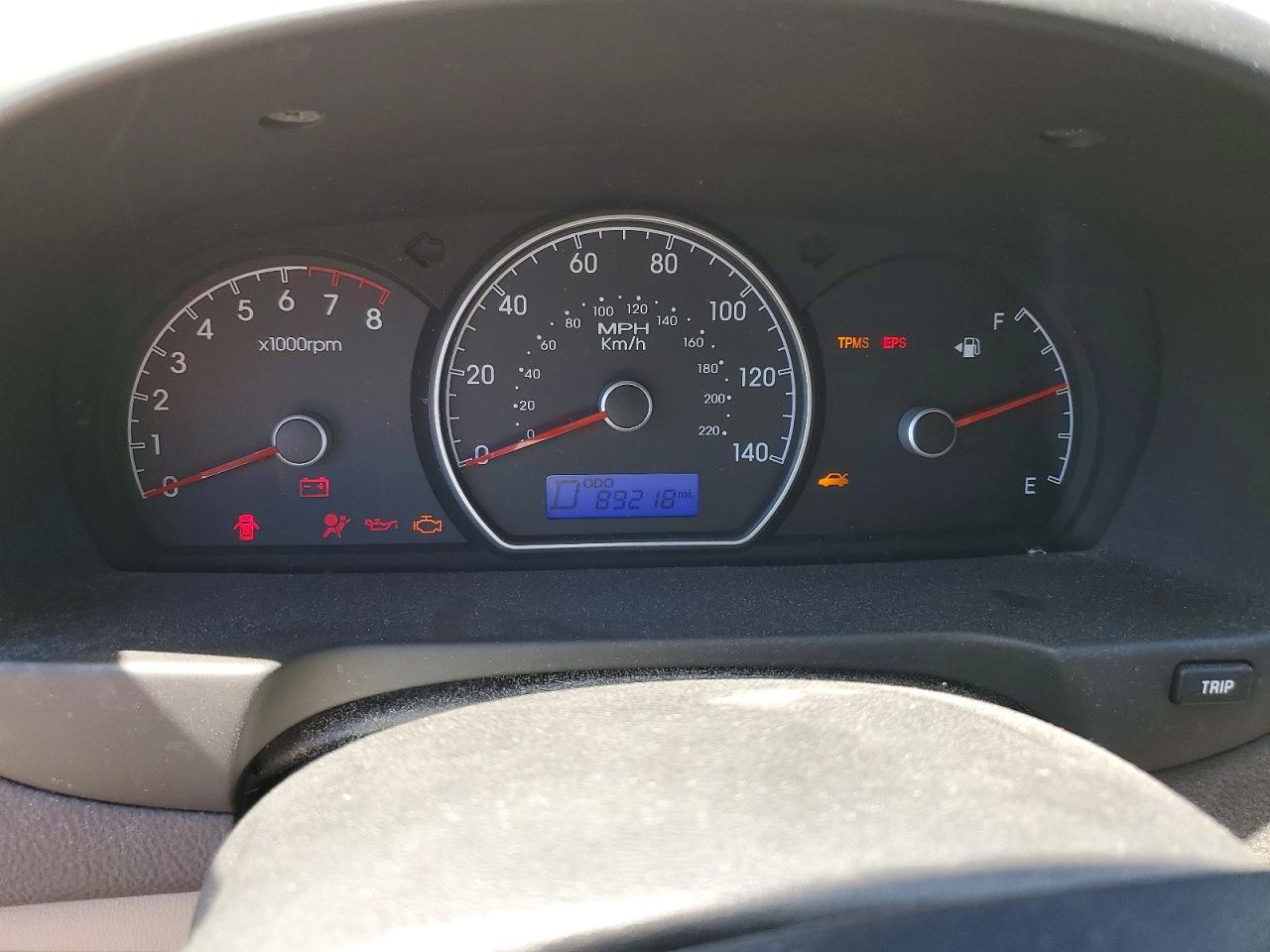 2009 HYUNDAI ELANTRA GLS photo 9