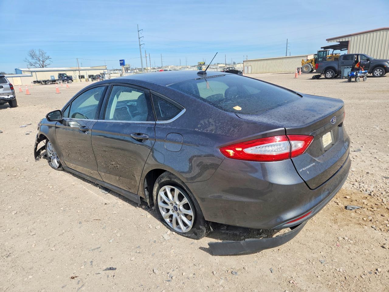 2016 FORD FUSION S photo 2