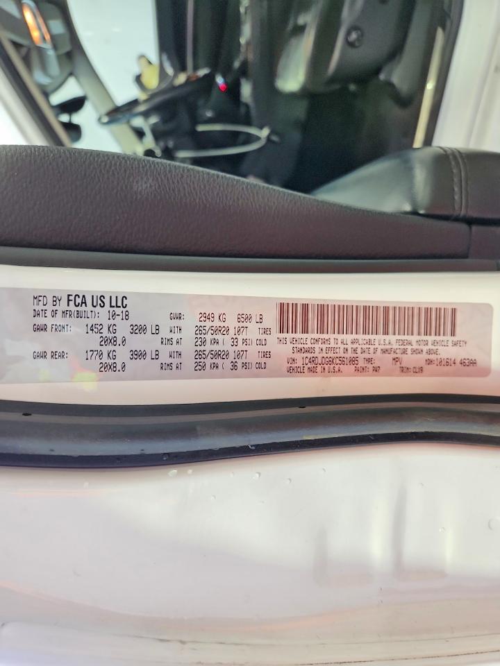 2019 DODGE DURANGO GT photo 37