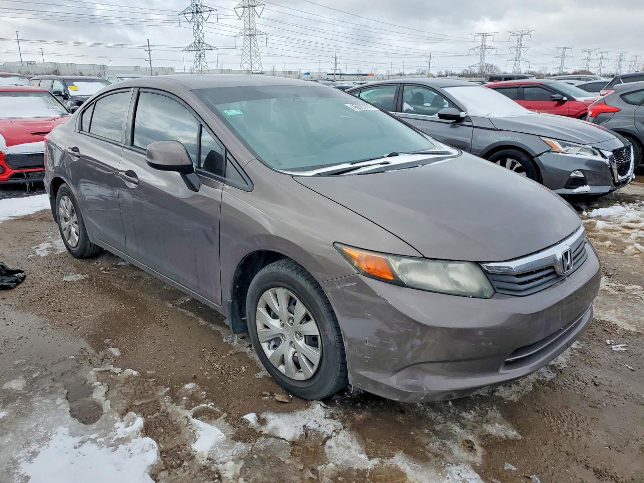2012 HONDA CIVIC LX photo 4