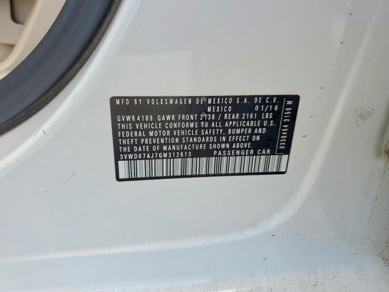 2016 VOLKSWAGEN JETTA SE photo 12