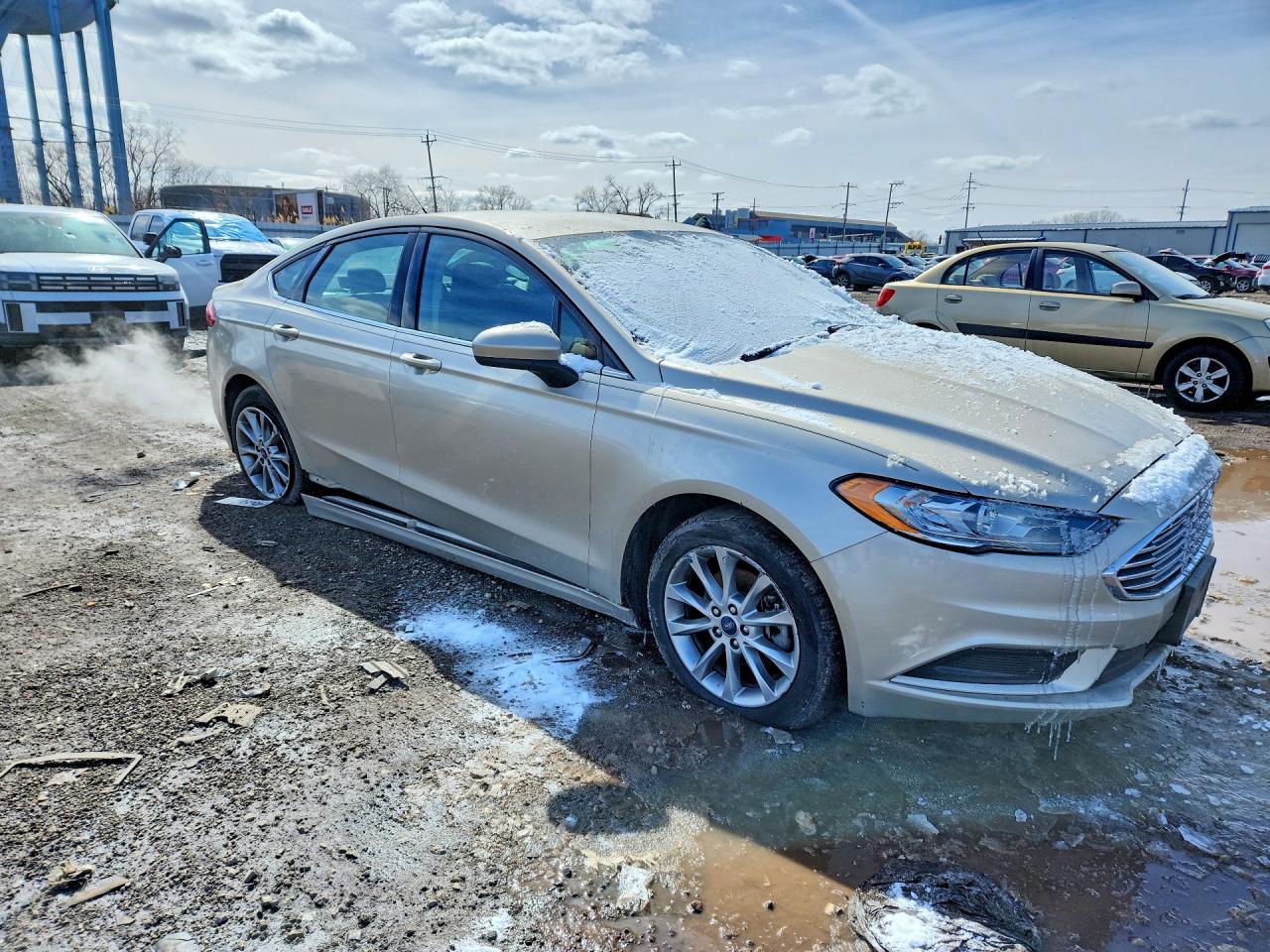 2017 FORD FUSION SE photo 7