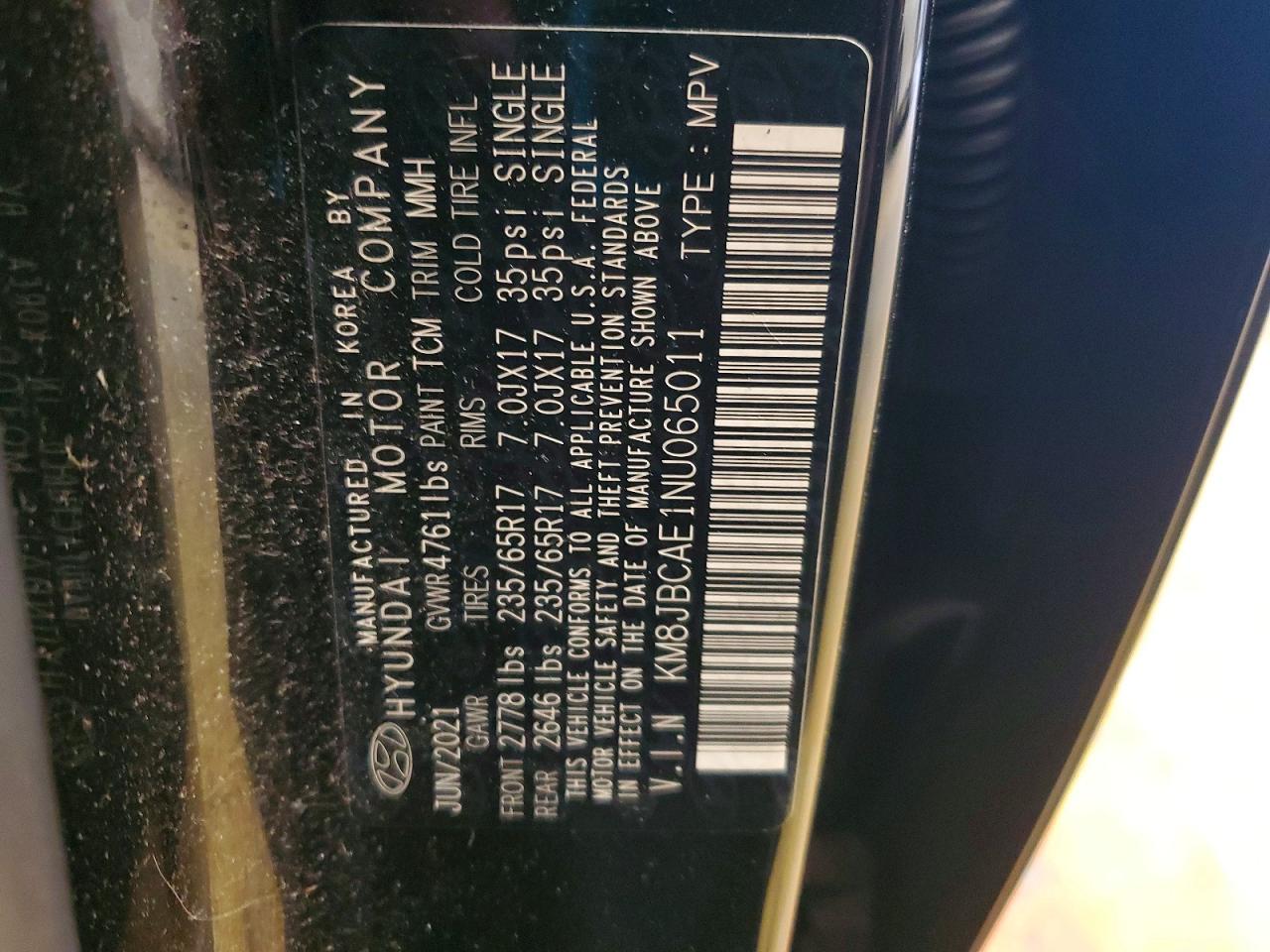 2022 HYUNDAI TUCSON SEL photo 13