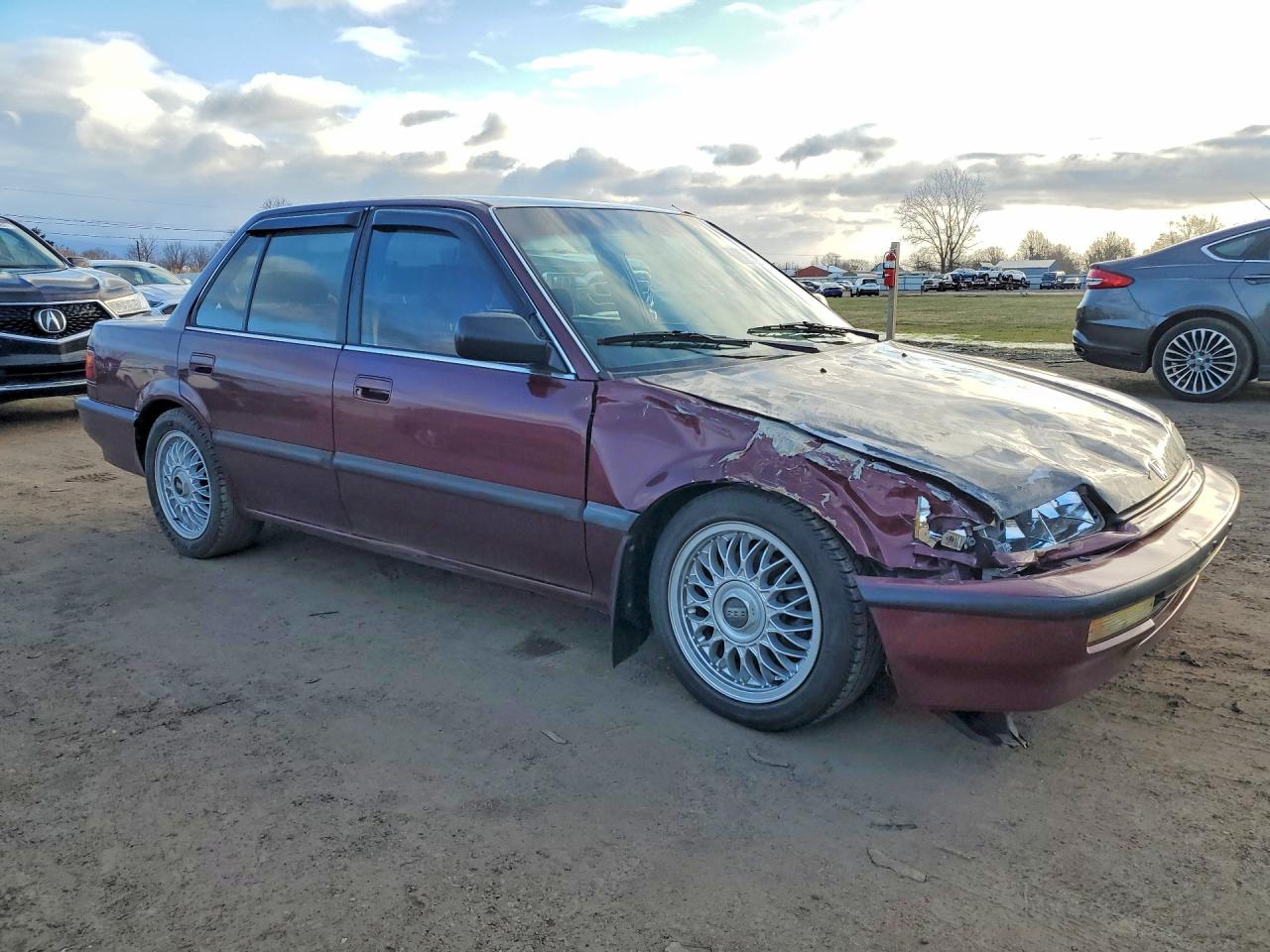 1991 HONDA CIVIC EX photo 4