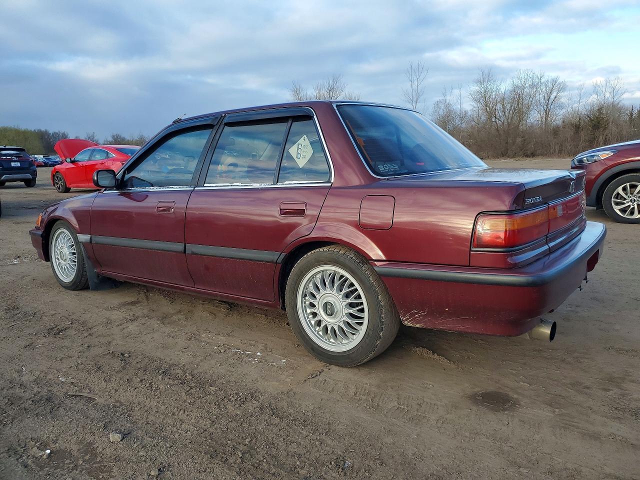 1991 HONDA CIVIC EX photo 2