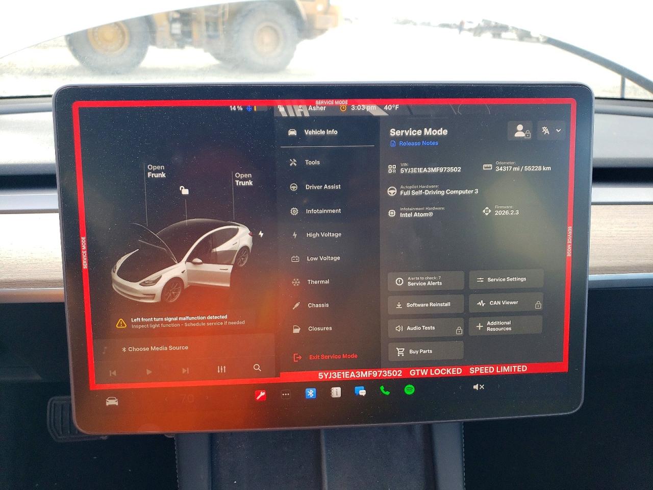 2021 TESLA MODEL 3 photo 9