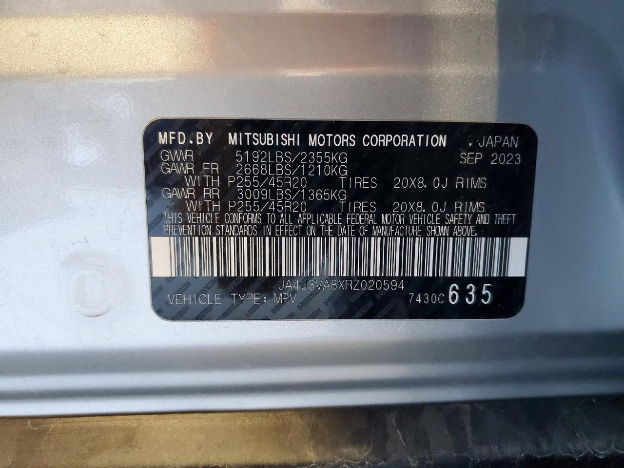 2024 MITSUBISHI OUTLANDER SE photo 25