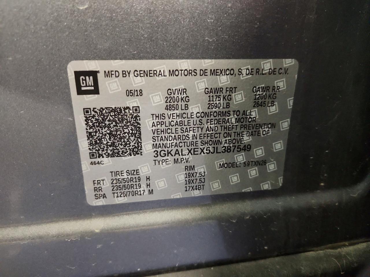 2018 GMC TERRAIN DENALI photo 25