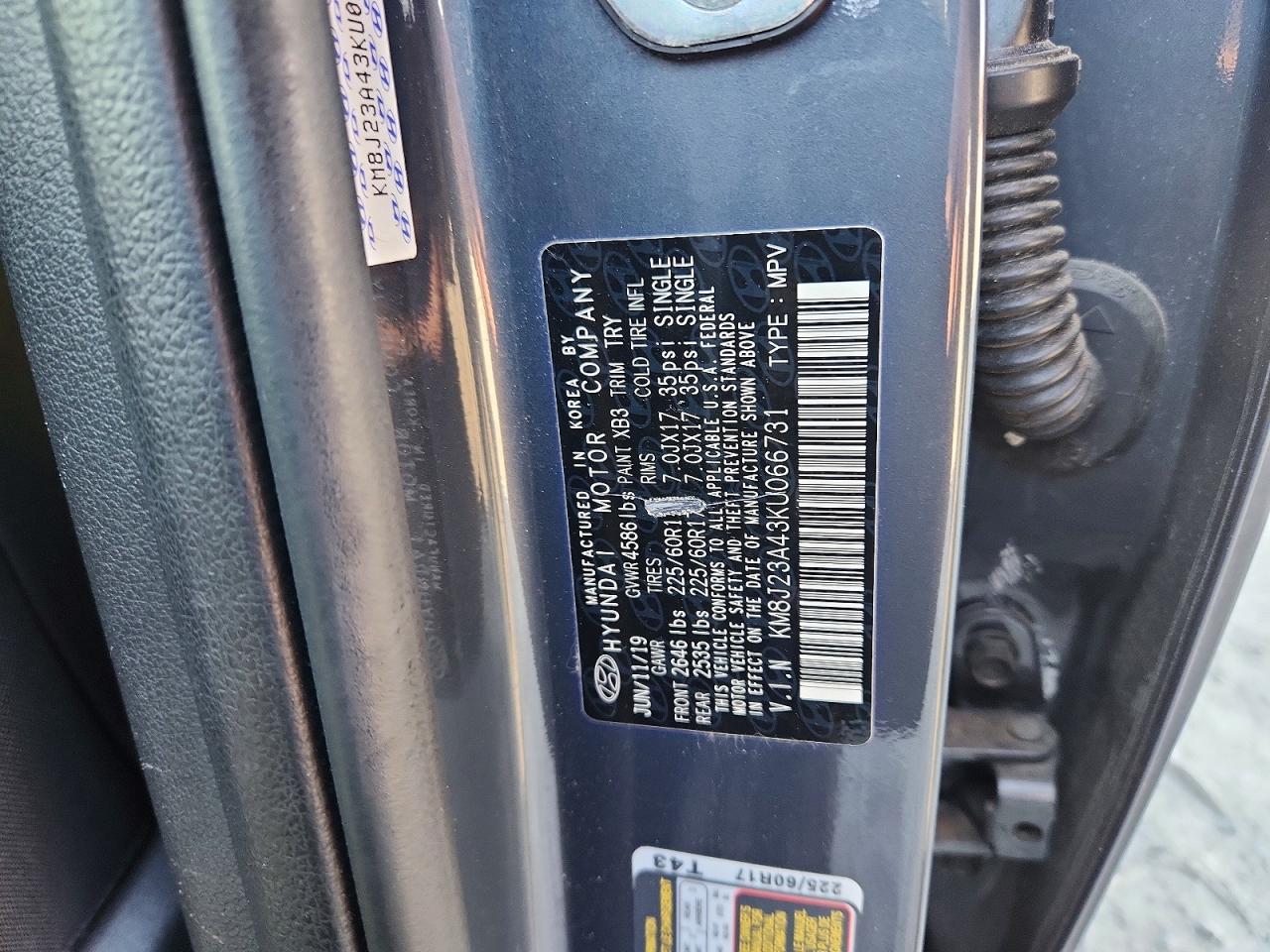 2019 HYUNDAI TUCSON SE photo 25