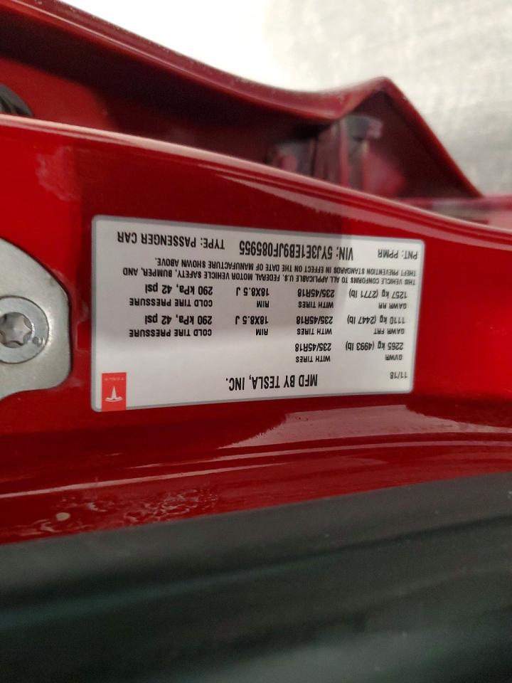 2018 TESLA MODEL 3 photo 23