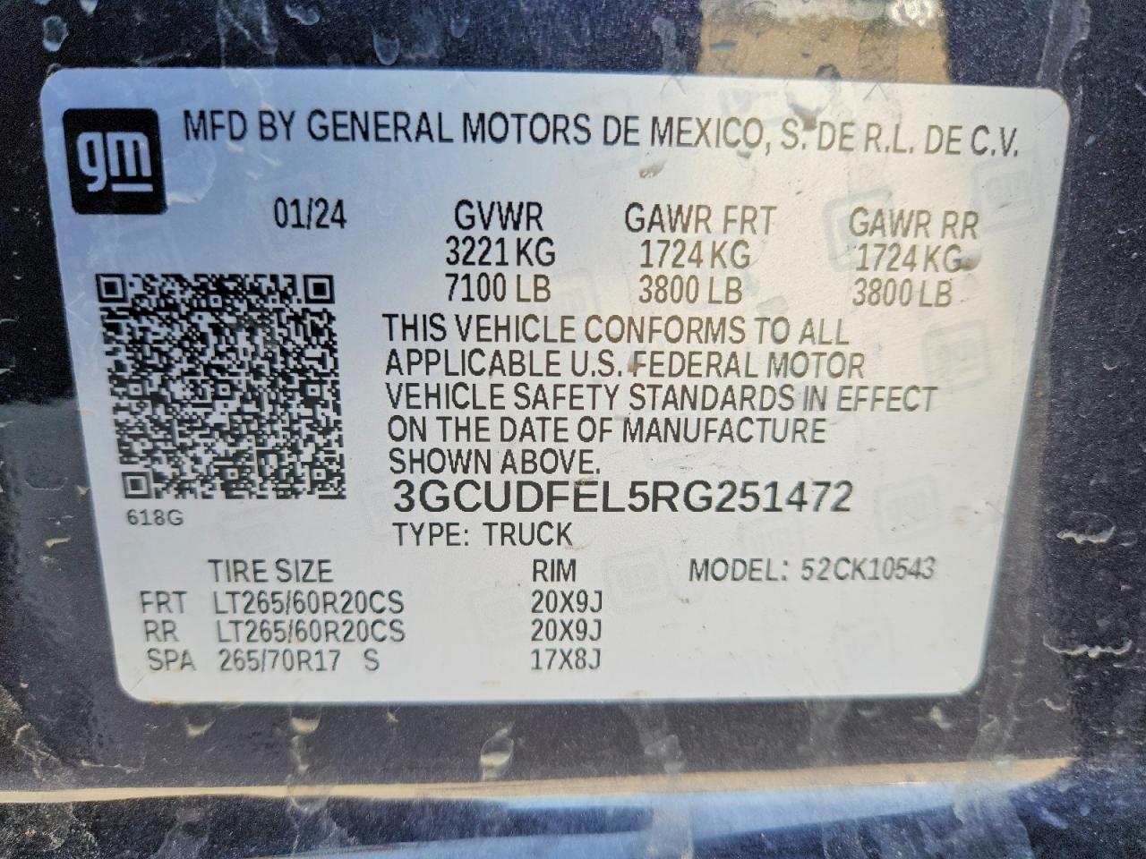 2024 CHEVROLET SILVERADO K1500 LT TRAIL BOSS photo 12