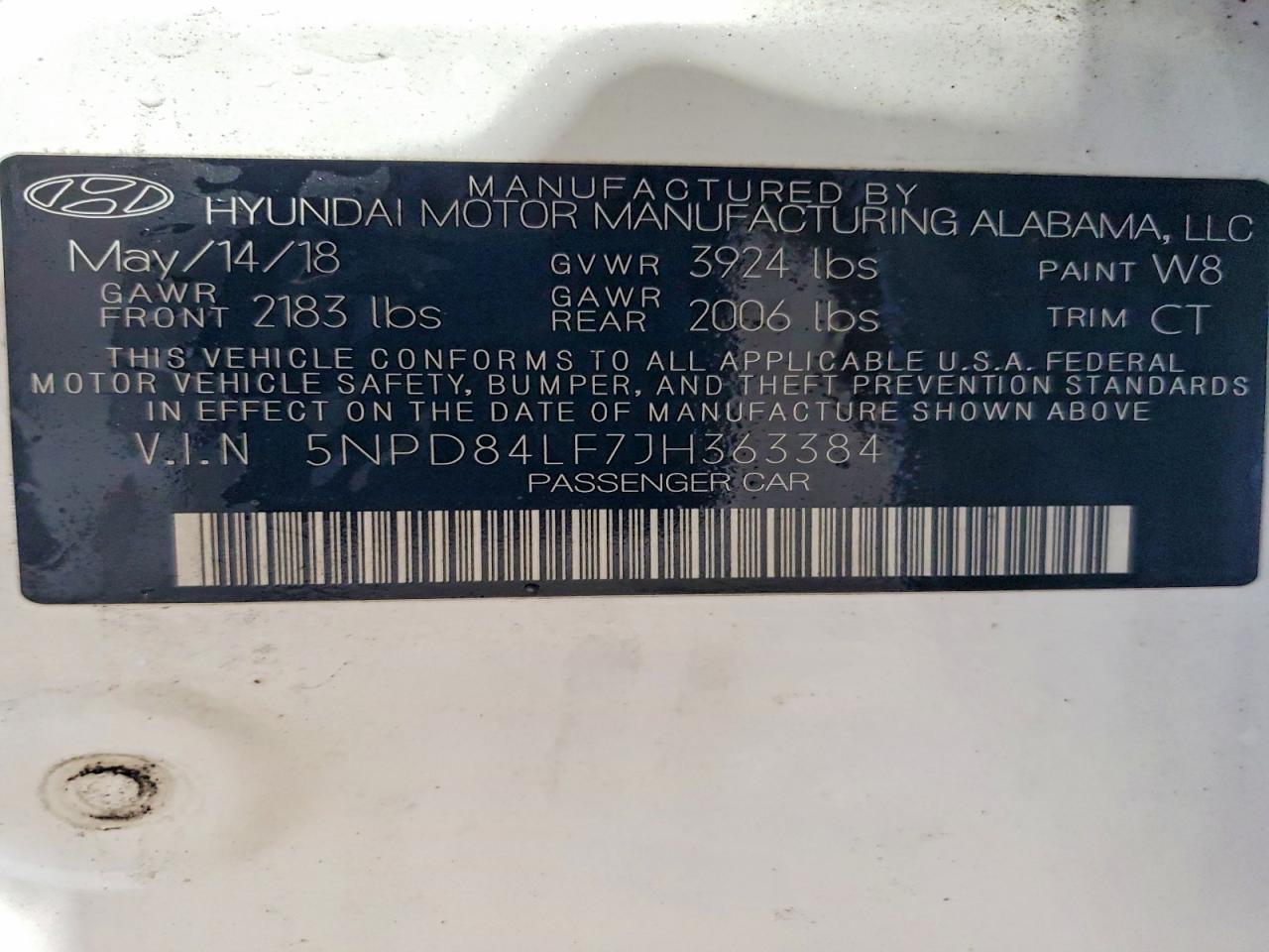 2018 HYUNDAI ELANTRA SEL photo 23