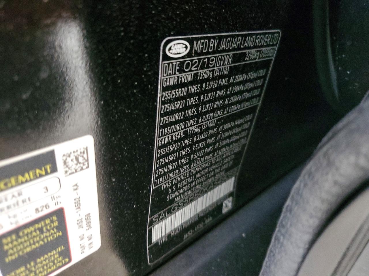 2019 LAND ROVER RANGE ROVER SUPERCHARGED photo 25