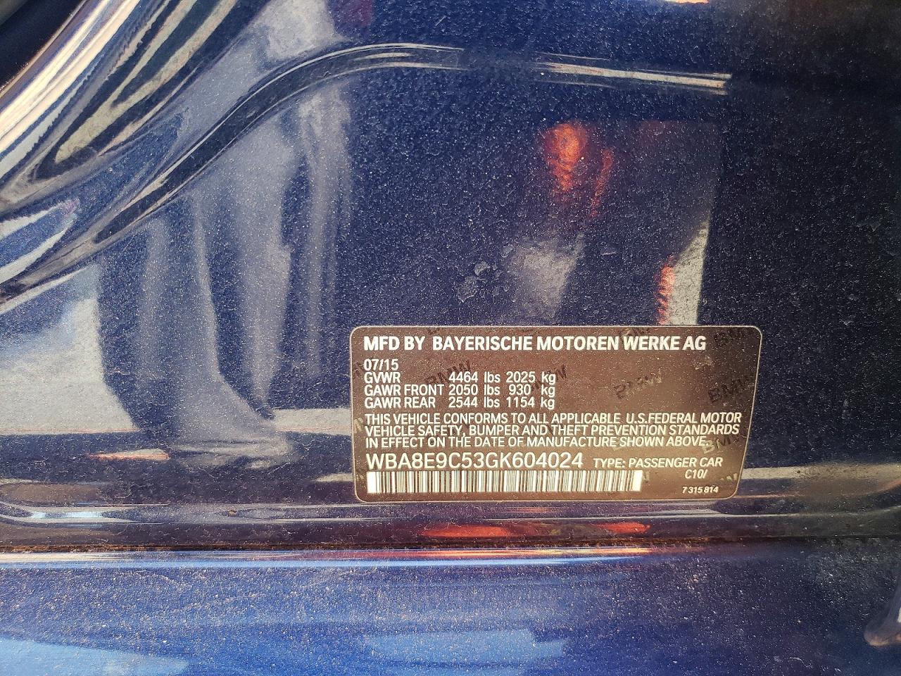 2016 BMW 328 I SULEV photo 37