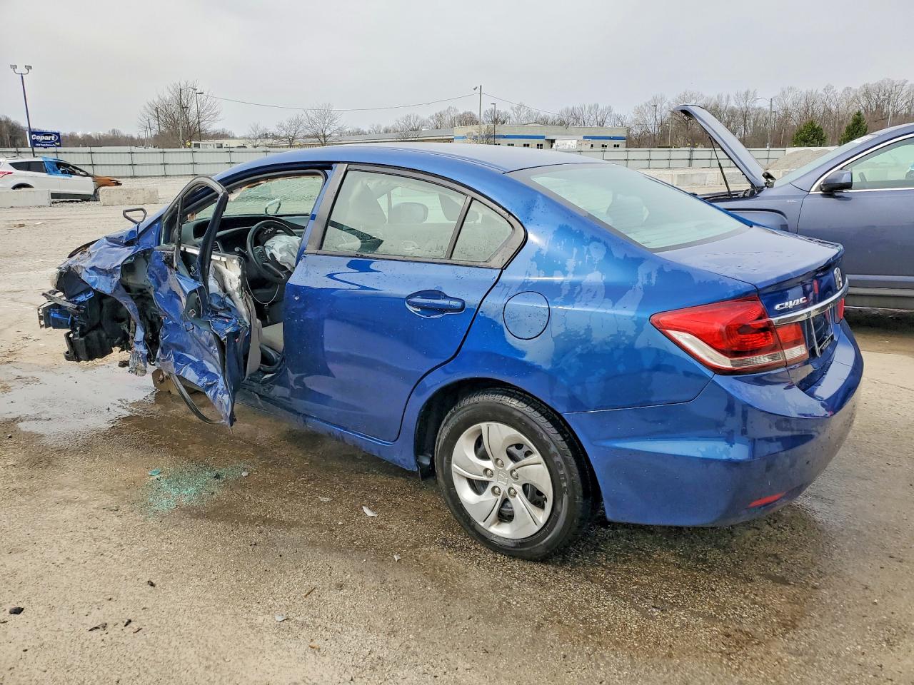 2015 HONDA CIVIC LX photo 2