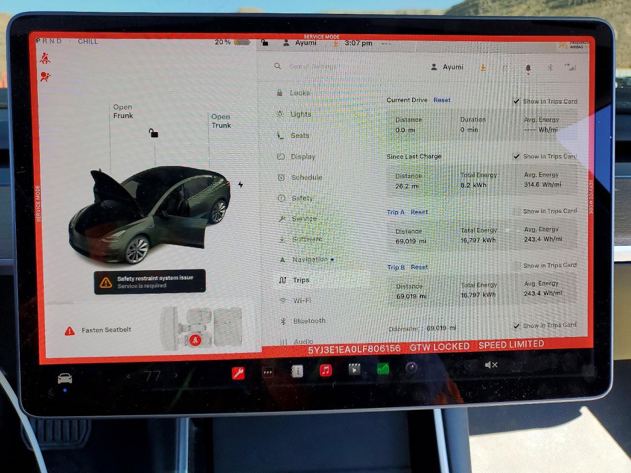 2020 TESLA MODEL 3 photo 25