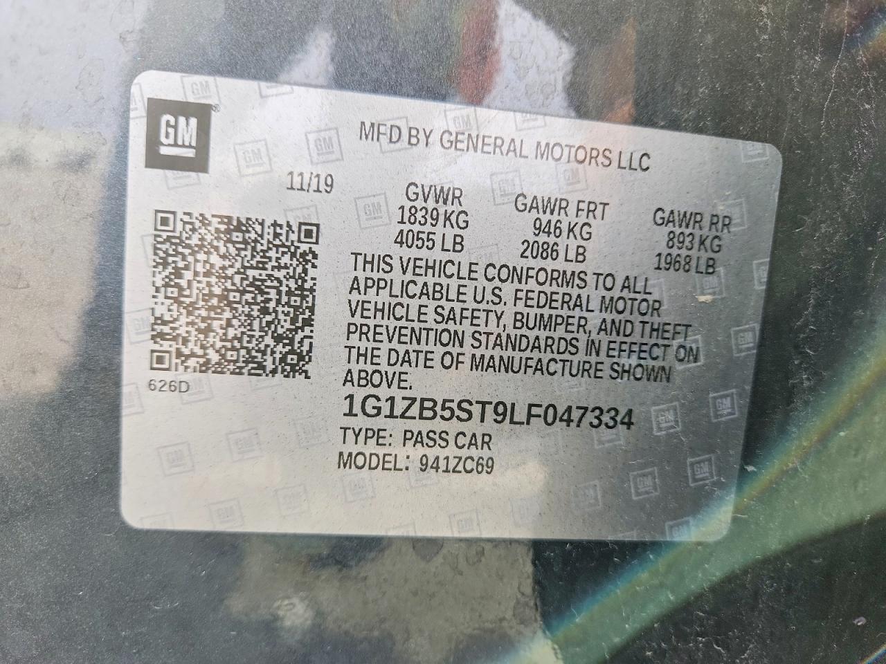 2020 CHEVROLET MALIBU LS photo 23