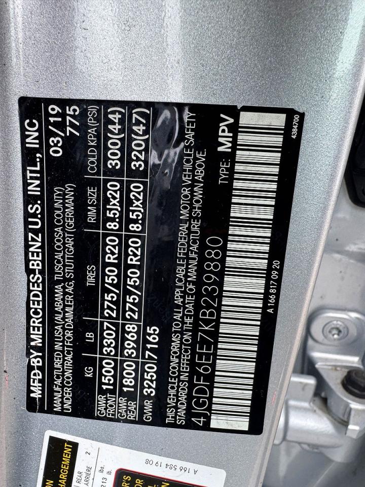 2019 MERCEDES-BENZ GLS 450 4MATIC photo 19