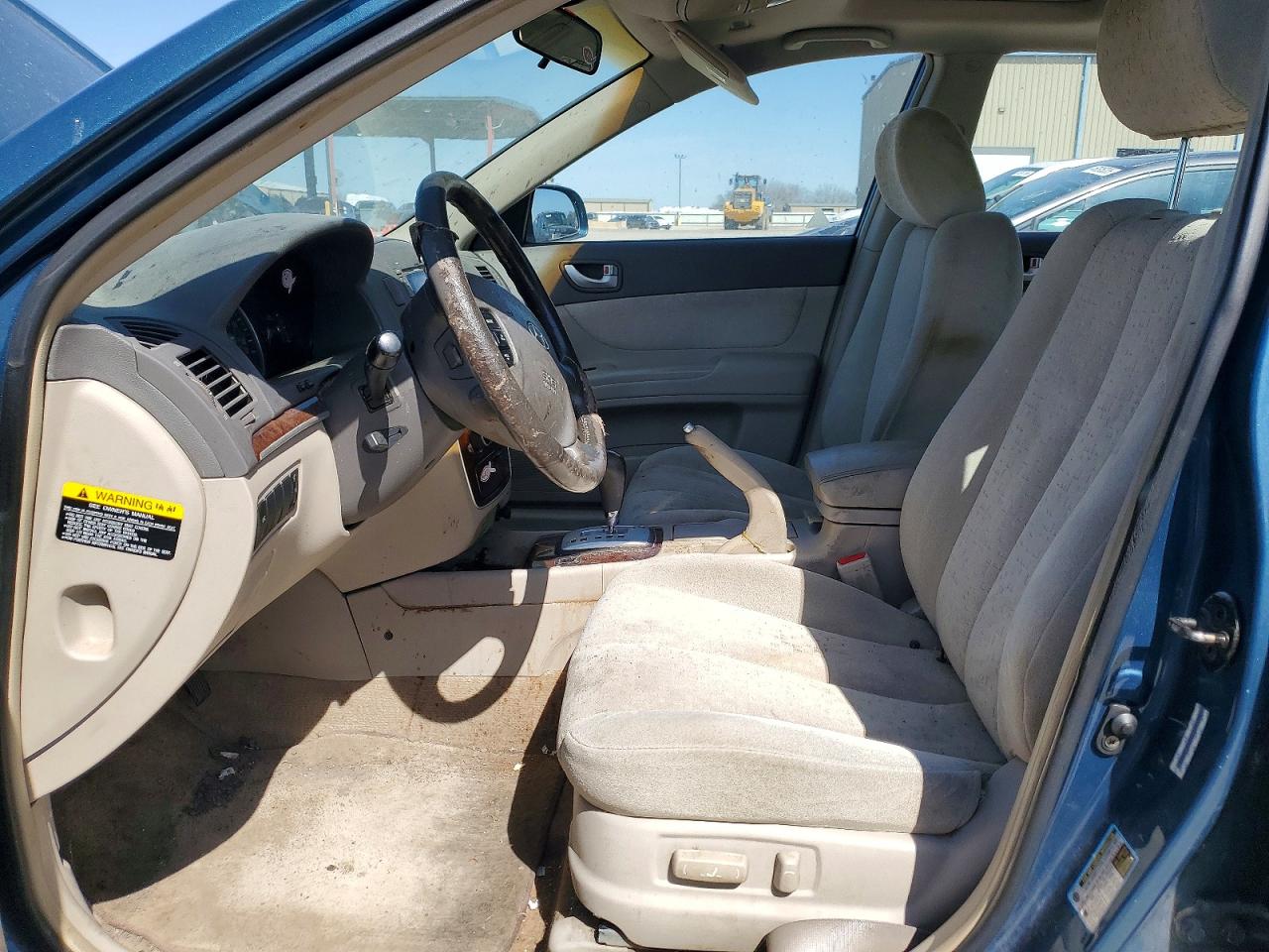 2007 HYUNDAI SONATA GLS photo 13