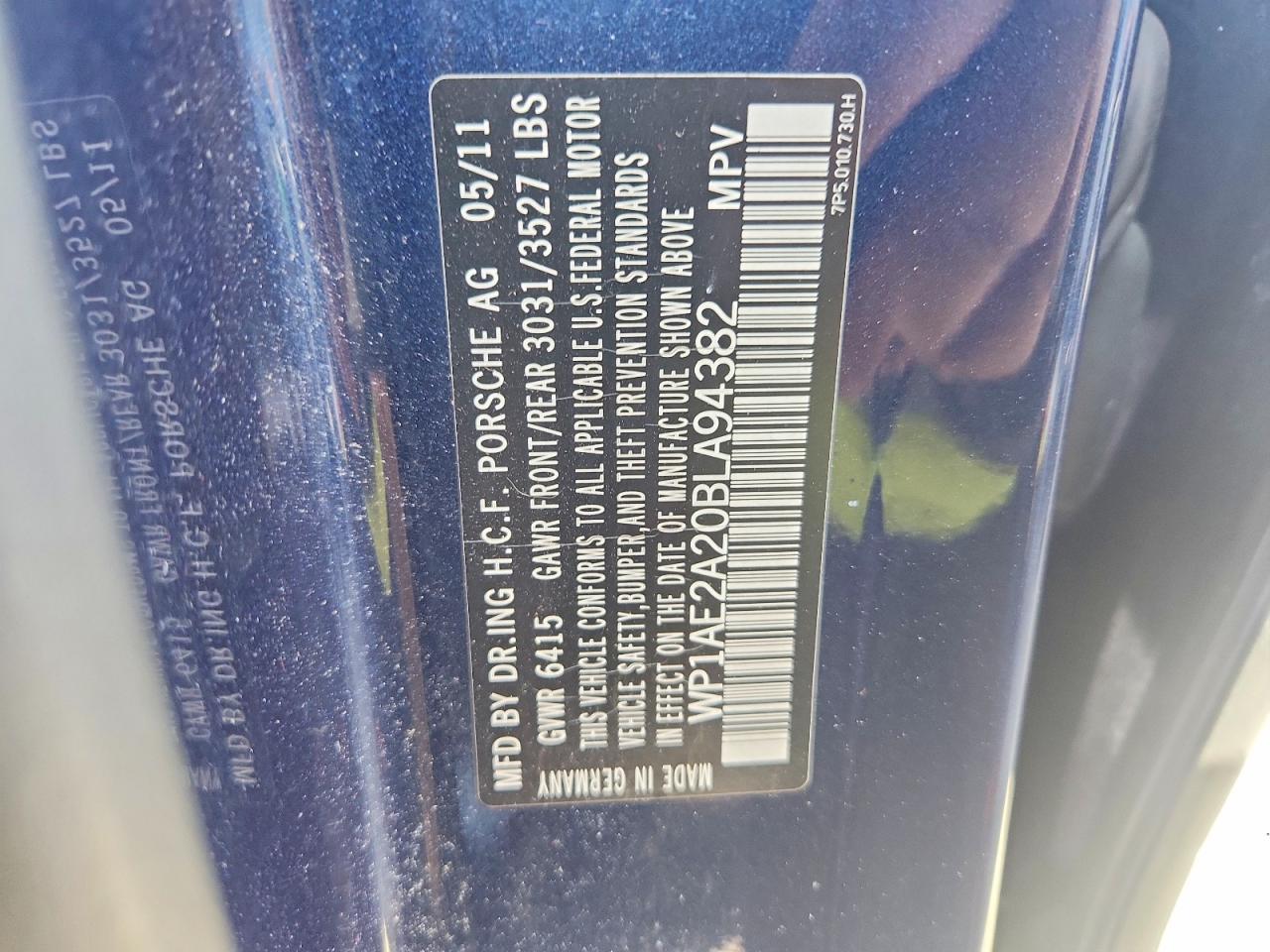 2011 PORSCHE CAYENNE S HYBRID photo 37