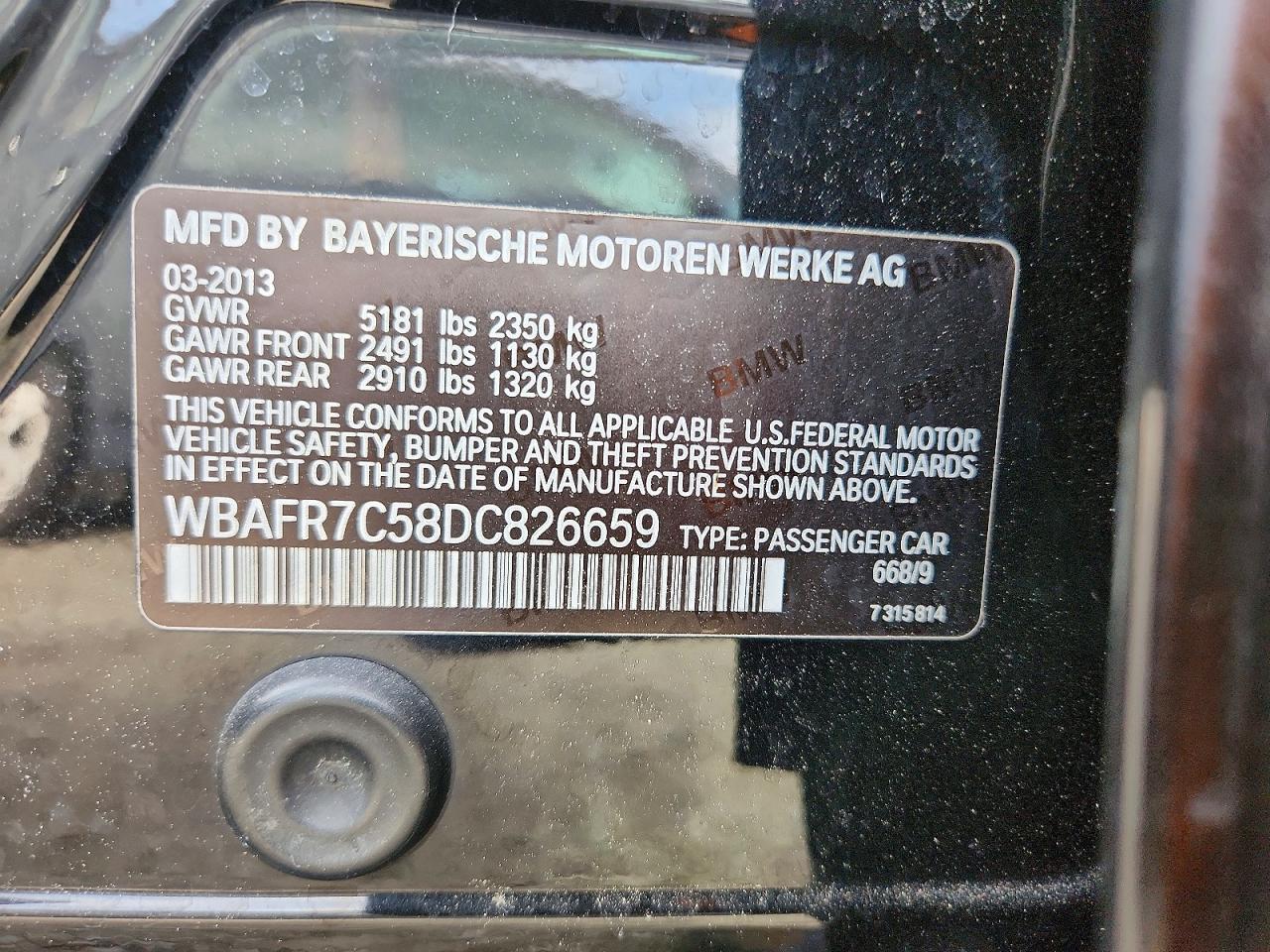 2013 BMW 535 I photo 23