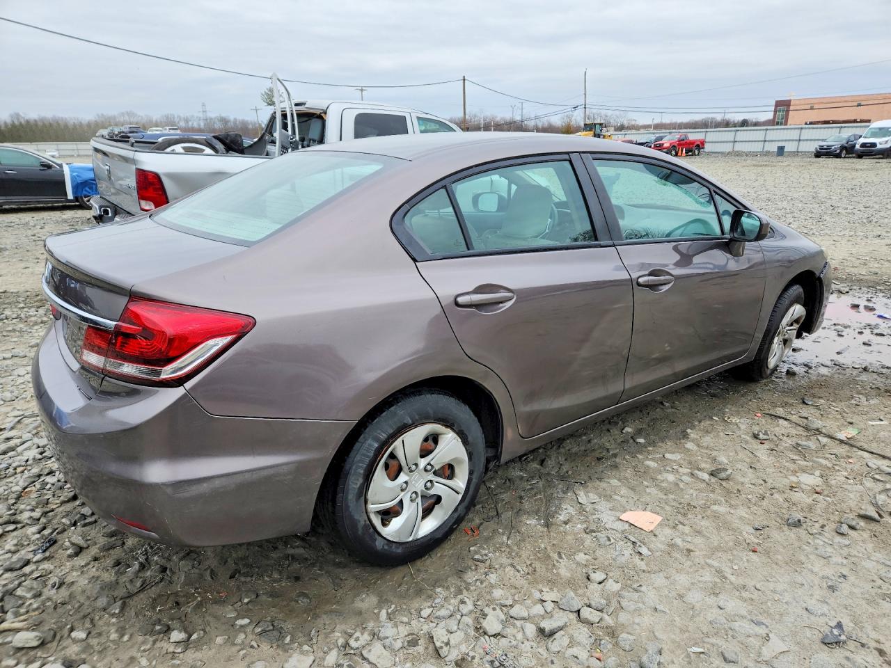 2014 HONDA CIVIC LX photo 5