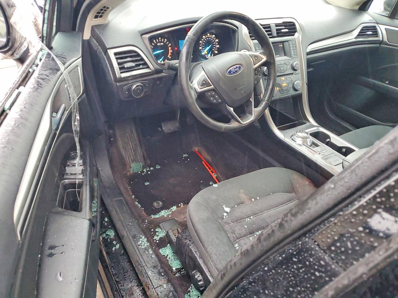 2017 FORD FUSION S photo 8