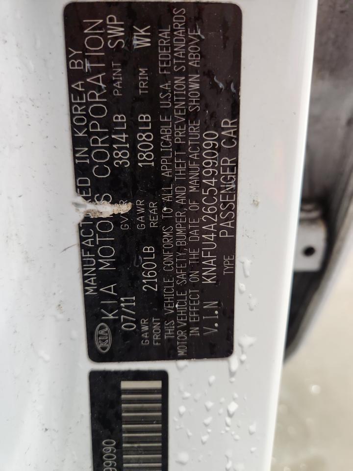 2012 KIA FORTE EX photo 23